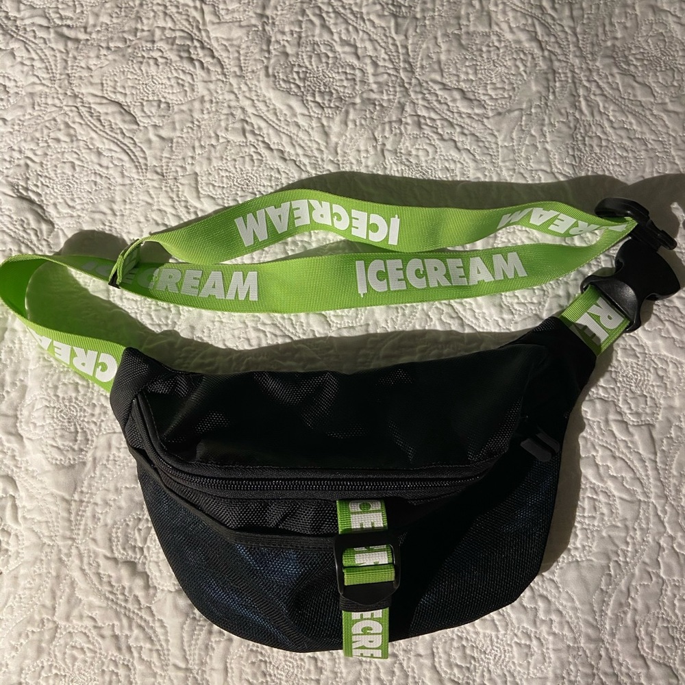 Ice cream shoulder fanny pack festival rave bag